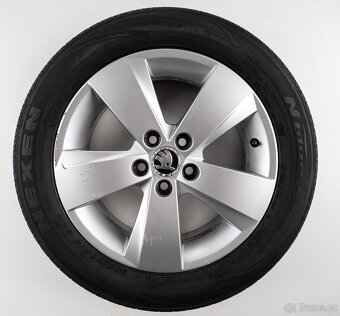 Škoda Fabia - Originání 15" alu kola - Letní pneu - 4