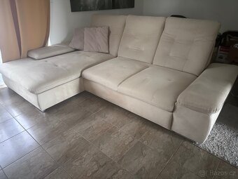 Rozkládací sedačka s lenoškou - 4