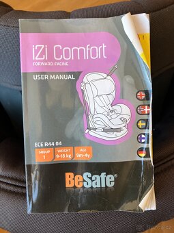 autosedačka BeSafe Izi Comfort X3 9 - 18 kg - 4