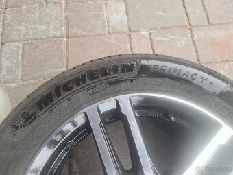 Sada 4 Alu Dezent TZ Dark 5/114.3 s letními pneumatikami Mic - 4