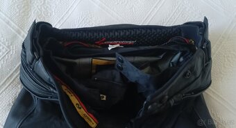 HELD 2-dilna moto kombineza koza / textil goretex, vel. M - 4