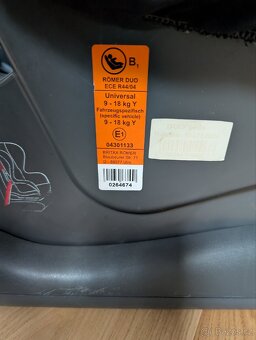 ROMER DUO ISOFIX 9-18 Kg - 4