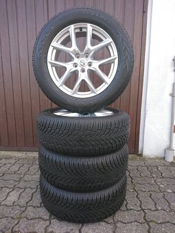 VOLVO XC 60 alu 18 zimní pneu Nokian 235/60/18 originalni - 4