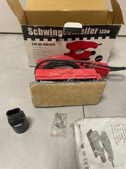 Elektrická vibrační bruska 135 W - 4