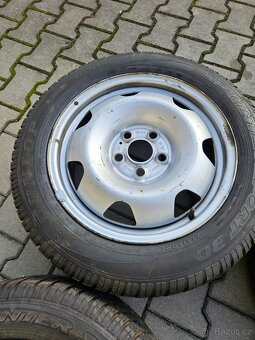 Originální zátěžové VW T5 Zimní Dunlop 215/60 R17C - 4