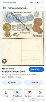 Peníze všech Zemí světa 37 Pohlednic s Mincemi z celého svět - 4