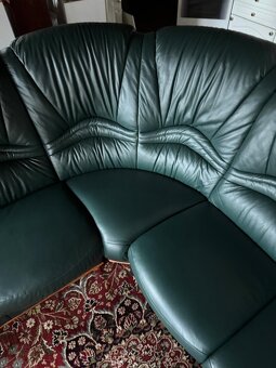 Luxusní italská kožená sedačka, 5270 - 4