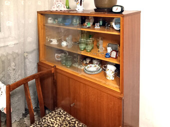 RETRO obývací stěna + příslušenství k obýváku - 4