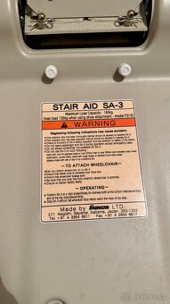 Prodám schodolez STAIR AID SA-3 - 4