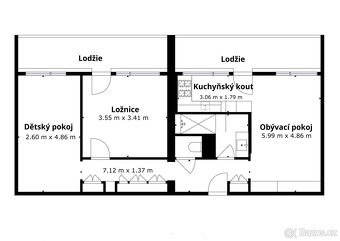Prodej kompletně zrekonstruovaného bytu 3+kk Pardubice Polab - 4