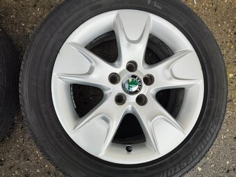 15"alu sada 5x100 origo Škoda Roomster Fabia 2 Polo Ibiza - 4