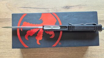 Microtech Ultratech 121-10 Stonewash Standard čierny - 4
