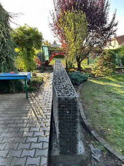 Gabiony,gabionove site,zemní práce. - 4