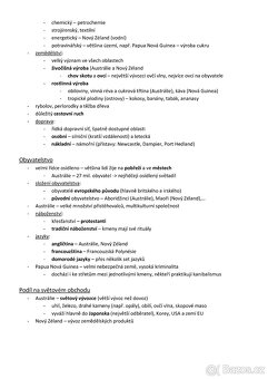 Maturitní otázky z geografie/ zeměpisu (ústní zkouška) - 4