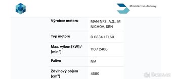 Motor , prevodovka, Man TGL 8.150 euro 4 - 4