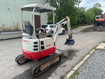 Minibagr Takeuchi TB215R.r.v. 2016,1575kg,NOVÉ PÁSY - 4