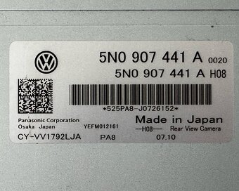 Řídící jednotka kamery 5N0907441A VW Tiguan 5N r.v. 2011 - 4