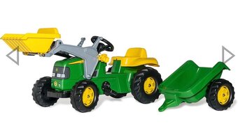 Šlapací traktůrek John Deere - 4
