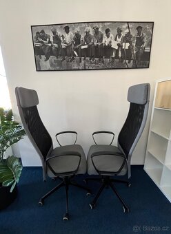Ikea MARKUS Kancelářská židle, Vissle šedá, - 4