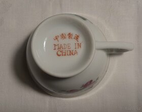 Moka kávový set - šest šálků s podšálky - 4