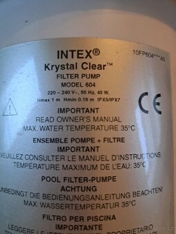 Filtrace do bazénu - 4