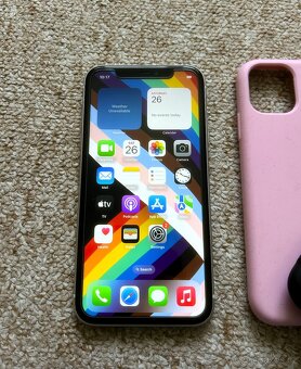 Apple Iphone 11 64GB krásný bílý ✅ bat: 100% - SUPER STAV - 4