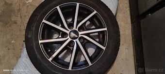 Alu kola R15 5x100 na letních gumách - 4