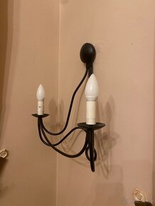 Sada světel (lustr a 2xlampy) - 4