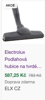 Ekectrolux AEG hubice na tvrdé podlahy - 4