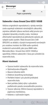 Subwoofer Groud Zero - 4