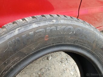1x zimni hankook 195/60 R15, dezen=7,5mm - 4