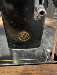 šicí stroj mechanický ZETINA Z45 zbrojovka Brno - 4