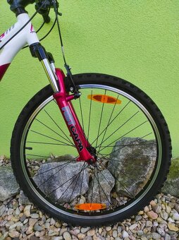 Značkové dětské kolo Author A-MATRIX 26/13,5"(bílá/červená) - 4