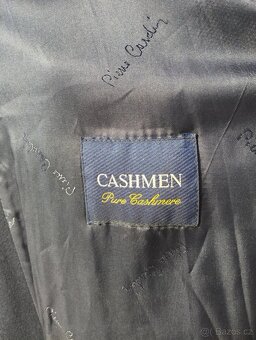 Pierre Cardin-pánský kabát ze 100 % kašmíru vel.48- L - 4