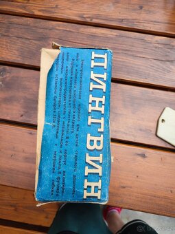 Retro hračka tučňáka - 4