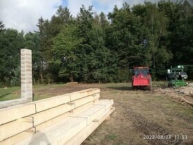 stavební řezivo, prkna, latě, fošny, trámy - smrk, modřín - 4