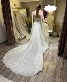 Svatební šaty , skvělý stav - 4