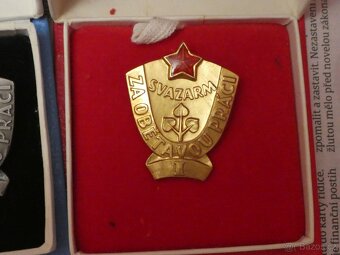 Plakety medaile řády Svazarm - 4