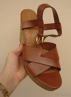 dámské kožené letní boty v.41 - 4