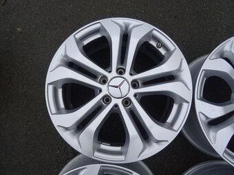 Alu disky originál Mercedes,vel. 17", 5x112, ET 36,šíře 7,5 - 4