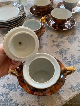 Vintage porcelánový čajový servis – Made in Czechoslovakia - 4