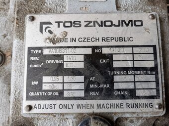 Variátor VA10B311-02 TOS ZNOJMO - 4