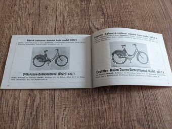 Prospekt NETTLA, záruční list Premier 1935, článek PWB 1959 - 4