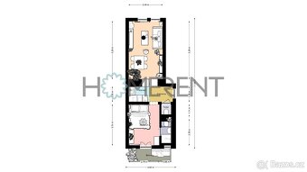 Pronájem, Byty 2+kk, 45 m² - Praha - Žižkov - 4