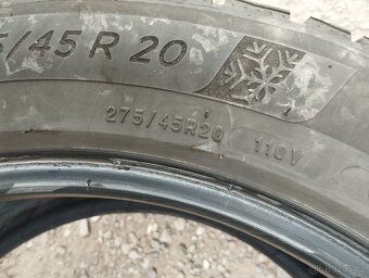 275/45/20 110v Michelin - zimní pneu 2ks - 4
