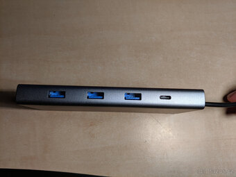 USB C hub - AlzaPower Metal USB-C Dock Station 10v1 Dual Scr - 4