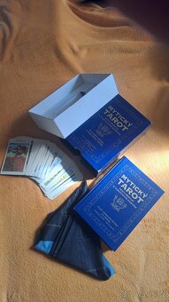 MYTICKÝ TAROT - kniha + 78 karet + hedvábný šátek - 4