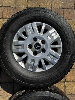5x118 Alu kola Citroen 15"+Continental VanContact 4Season - 4