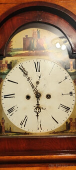 Anglické starožitné podlahové hodiny . 1830-50 super cena - 4