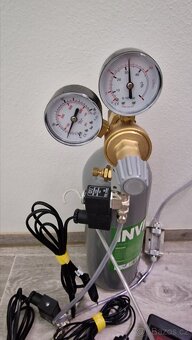 CO 2 set s PH kontrolerem , CO 2 reaktor XL - 4